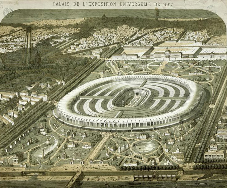 Resultado de imagen de Exposición Universal de París, 1867