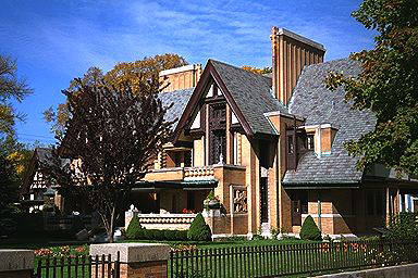 View of south side from Forest Avenue