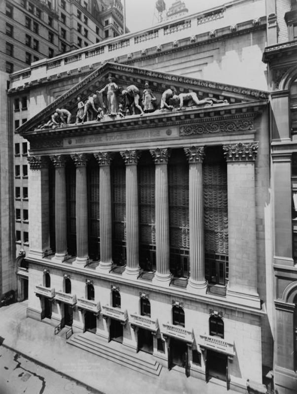 Edificio de la Bolsa de Valores de Nueva York