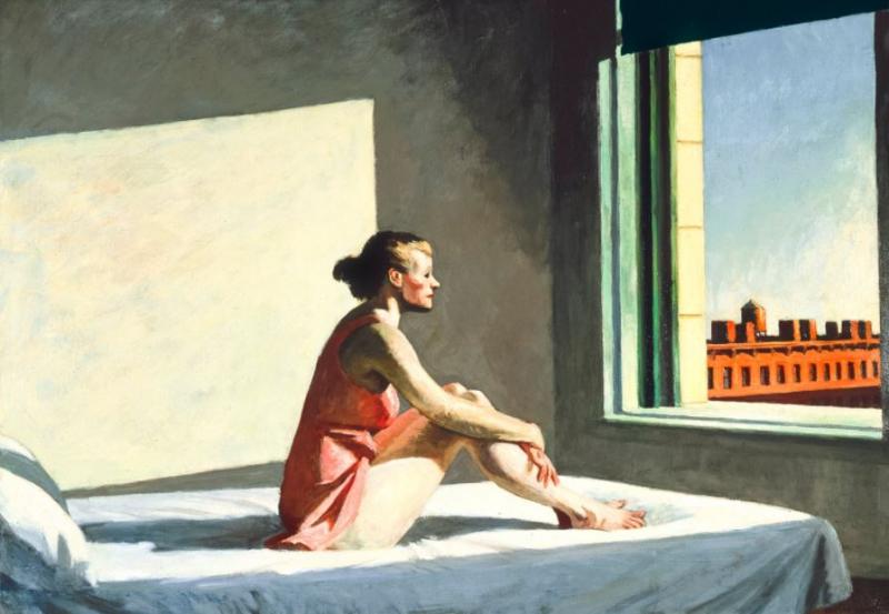 Sol Matutino, 1952, Edward Hopper.