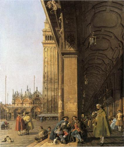 Pintura de 1756 en la Galleria della Accademia de Venecia