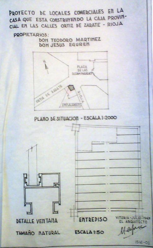 Plano de situación y detalles