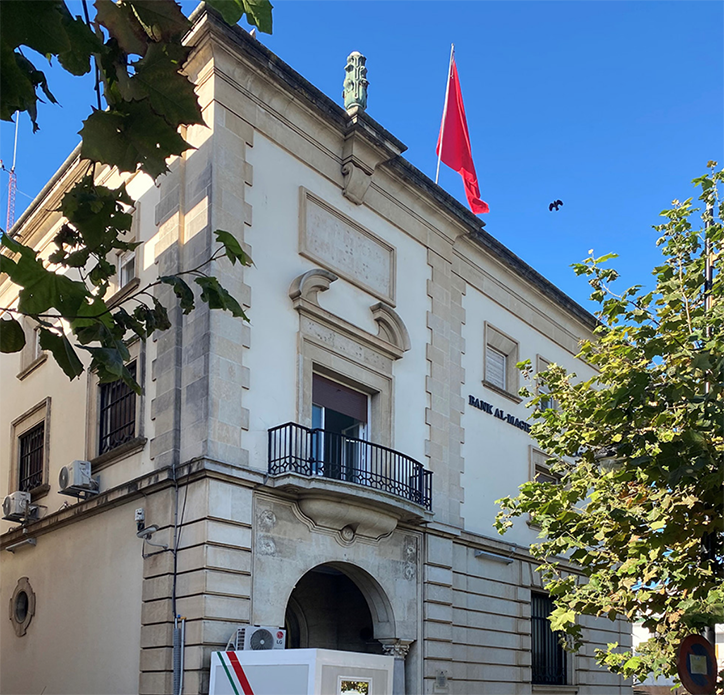 Antigua delegación del Banco de España en Larache