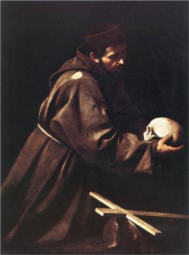 Cuadro de 1608 en la Iglesia de los Capuchinos, Roma