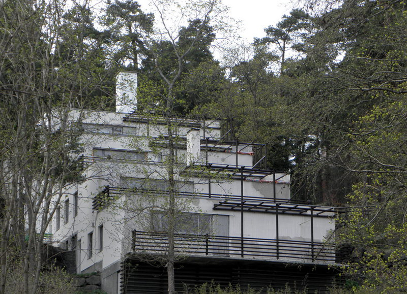 Casas aterrazadas en Kauttua