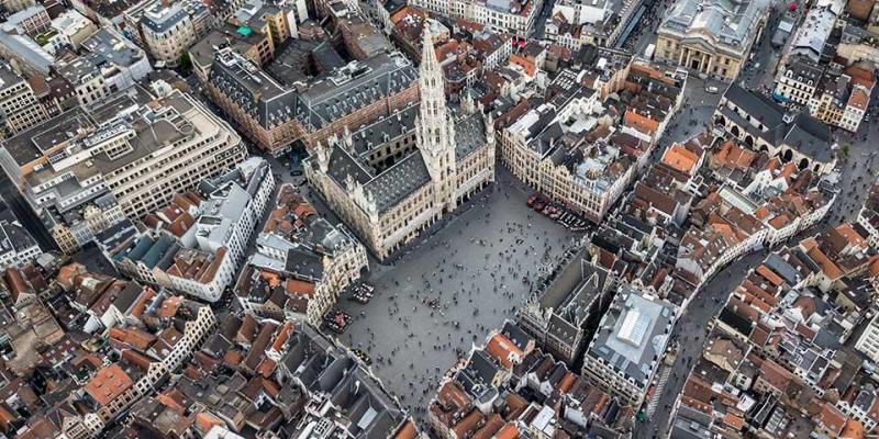 Bruselas imagen aérea 