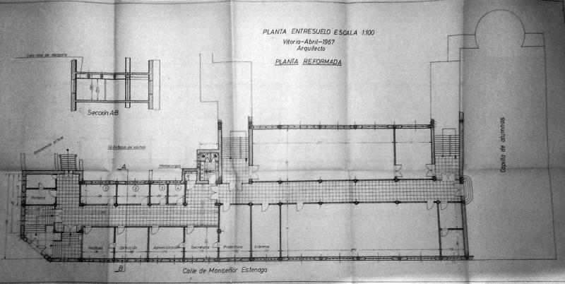 Planta de la reforma