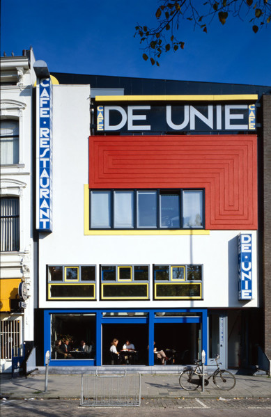 Café de Unie. Fachada
