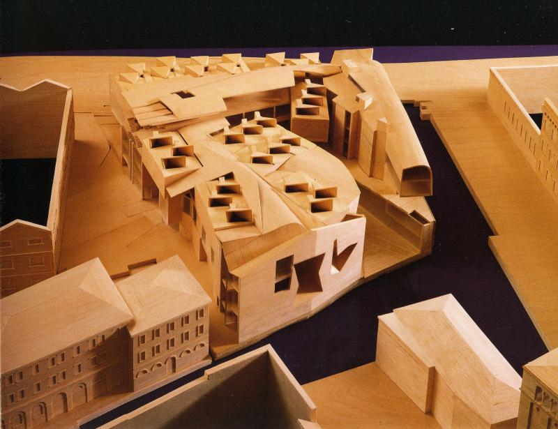 Escuela de Arquitectura de Venecia. Maqueta.