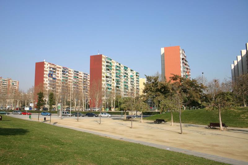 Barrio de Bellvitge en Hosptallet de Llobregat