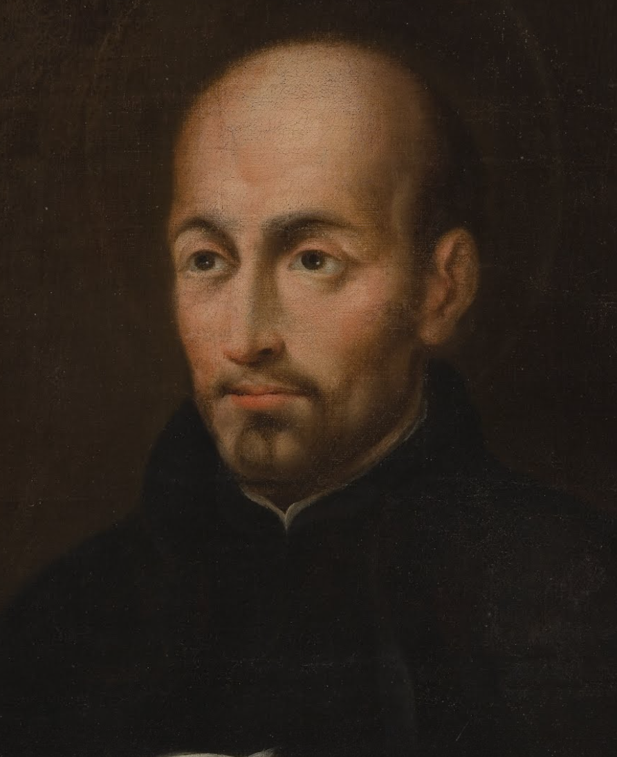 Retrato de San Ignacio de Loyola. Siglo XVIII.