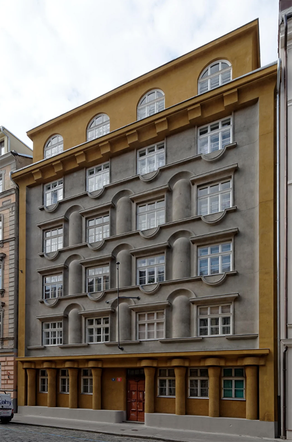 Bloque de viviendas en la calle Kamenická