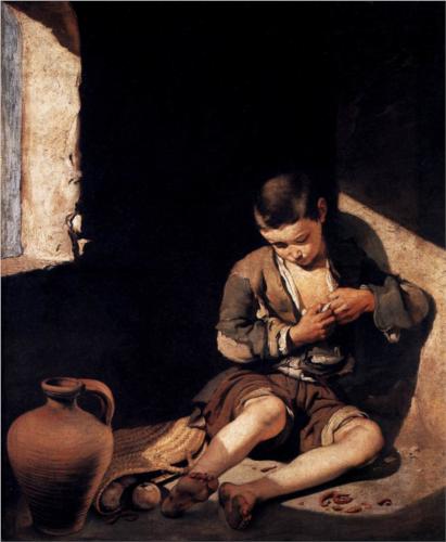 Pintura de 1650 en el Museo del Louvre de París