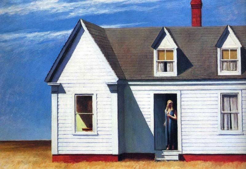 Mediodía, 1949, Edward Hopper.