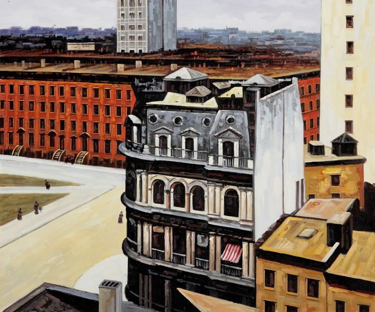 La Ciudad, 1927, Edward Hopper.