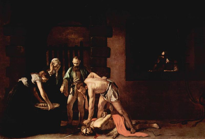 La decapitación de San Juan Bautista es una pintura terminada en 1608 por el pintor barroco italiano Caravaggio. La misma se encuentra en la Concatedral de San Juan de La Valeta, Malta. Esta pintura es la más importante que Caravaggio haya realizado en Malta y muchos la consideran su obra maestra. 
