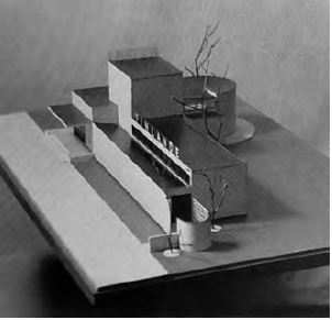 Maqueta Pabellón de Finlandia para la Exposición Internacioal de Amberes, 1930