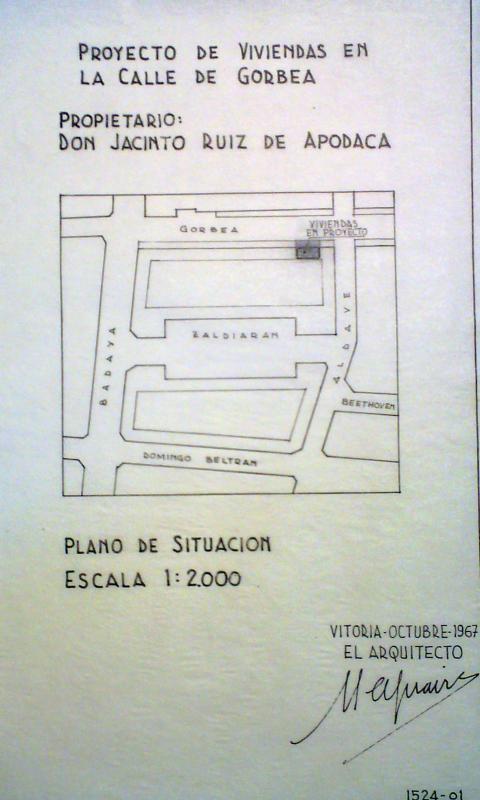 Plano de situación