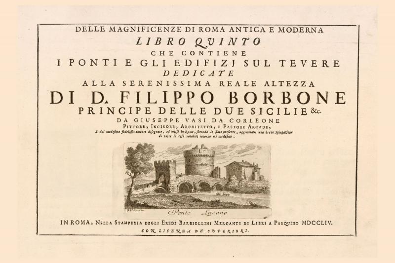  Libro V – I PONTE E GLI EDIFIZI SUL TEVERE