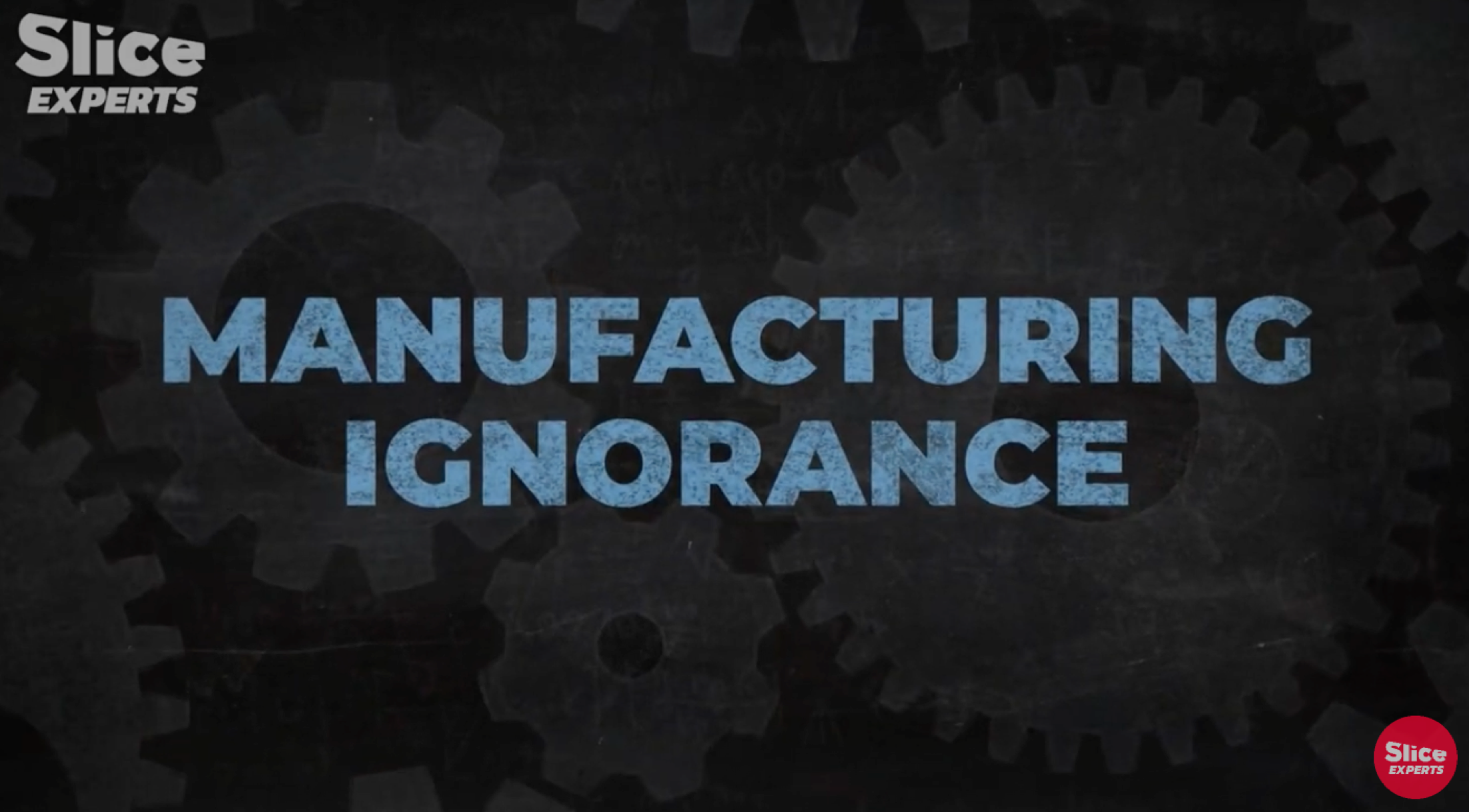 Manufacturig ignorance