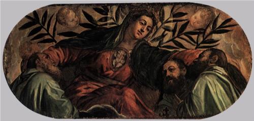 Pintura de 1564 en la Scuola Grande di San Rocco, Venecia