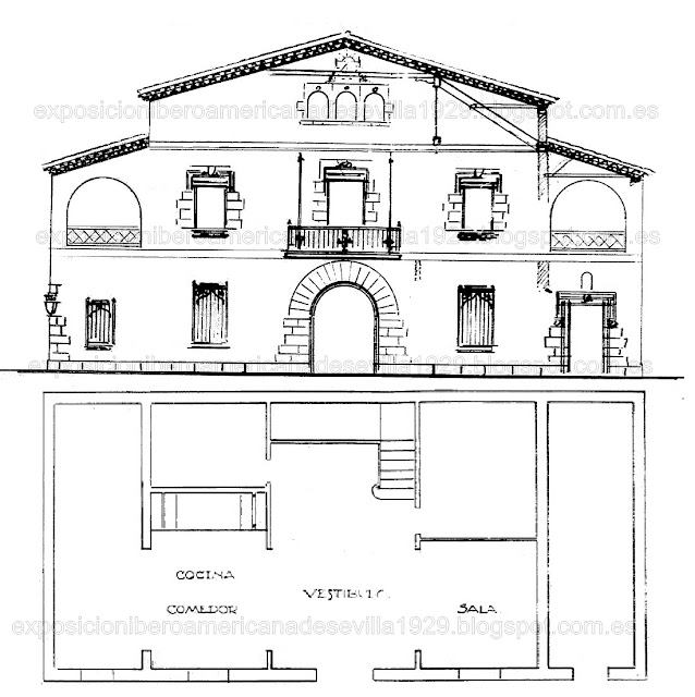 Pabellón de las provincias catalanas para la Exposición Universal de 1929