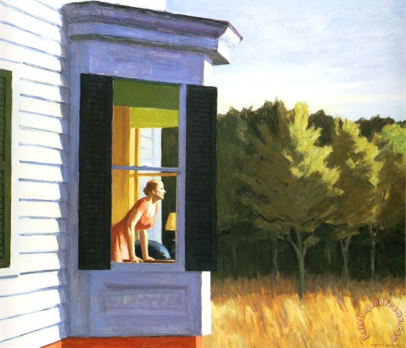Mañana en Cape Cod, 1950, Edward Hopper.