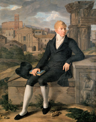 Friedrich IV de Sajonia-Gotha en Roma 1806