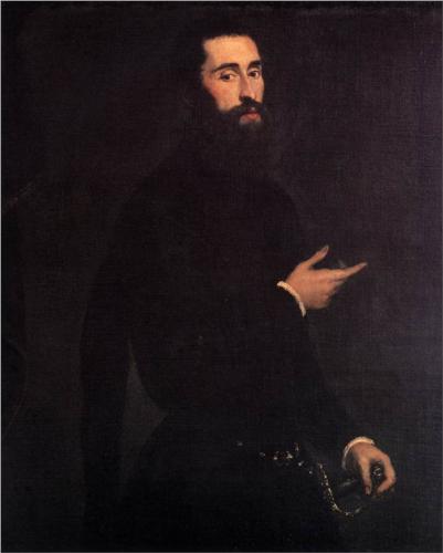 Retrato de 1550 en la Galería de los Ufici de Florencia