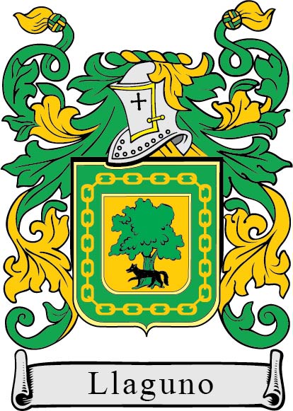 Escudo heráldico de la familia Llaguno