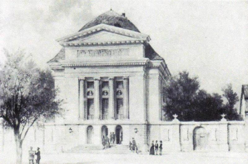 Schauspielhaus en 1844