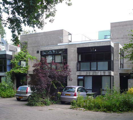 Above: Diagoon Housing, Delft (1969-70)