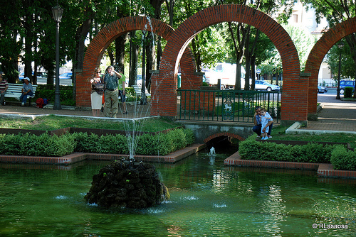 Fuentes características del parque