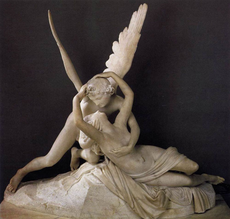 Psique reanimada por el beso de Eros