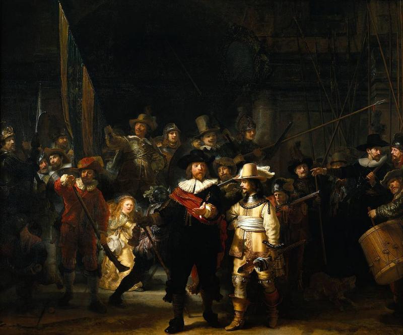 Pintura de 1642 en el Rijsmuseum de Amsterdam