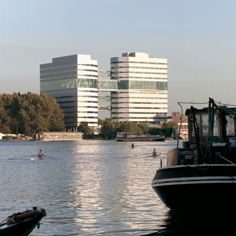Above: Waternet Head Office, Amsterdam (2000-05), photograph is by Duccio Malagamba
