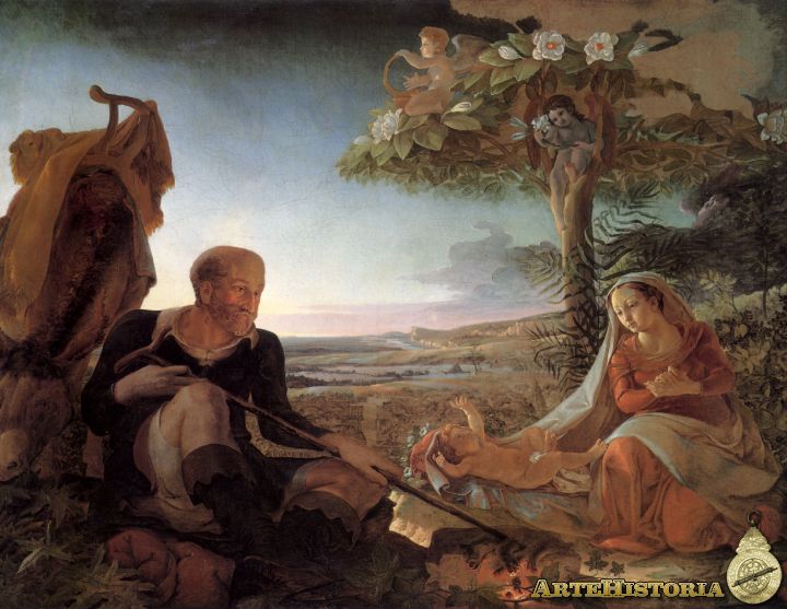Descanso de la huida de Egipto [1805-1806]