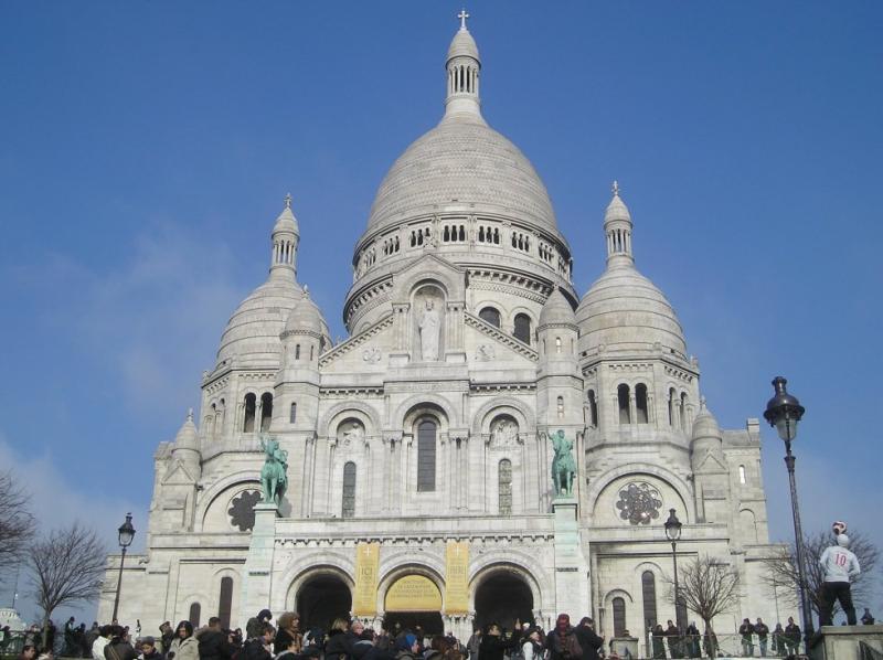 Iglesia del Sagrado Corazón en Paris