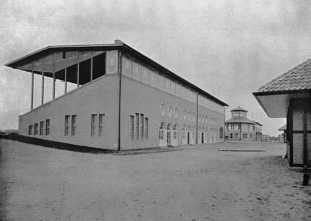 Tribuna para el hipódromo de Mariendorf