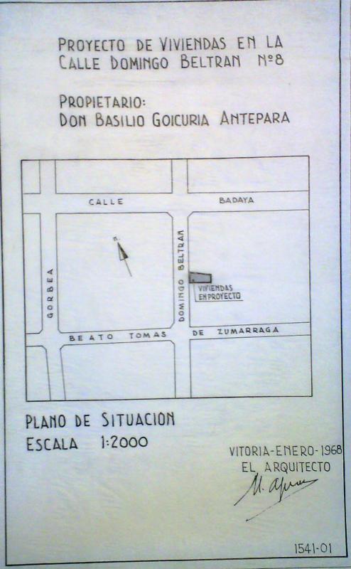 Plano de situación