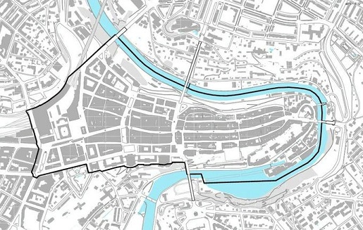 Plano ordenación urbana de Berna