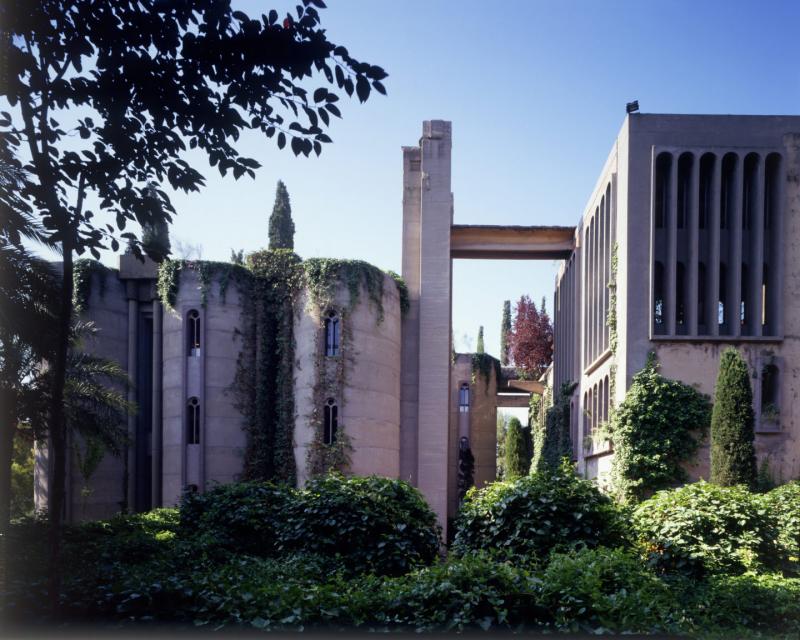 La Fábrica. Casa-Estudio de Ricardo Bofill. Fachadas exterior.