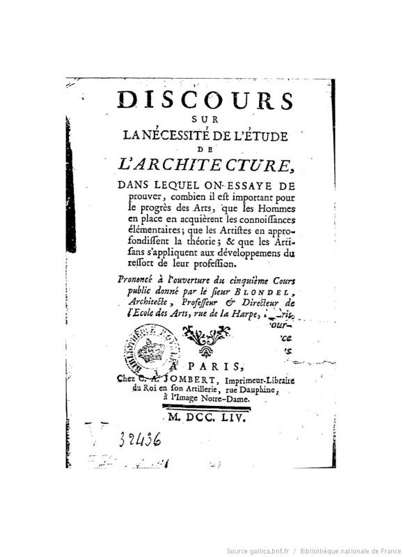 Portada del escrito