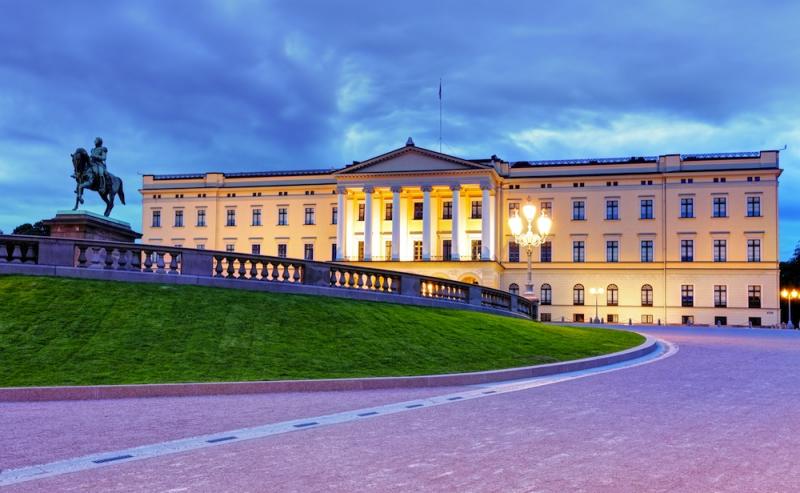 Palacio real de Oslo