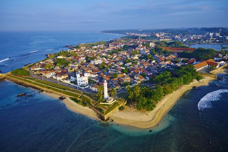 Vista aérea de Galle