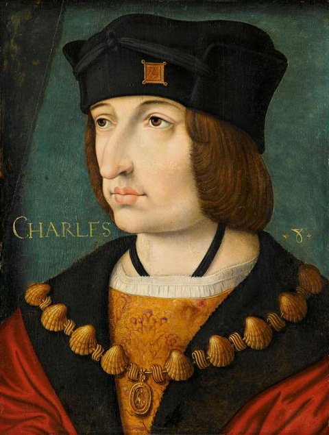 Retrato del Rey Carlos VIII de Francia