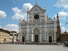 Basílica de la Santa Cruz, en la Piazza Santa Croce.