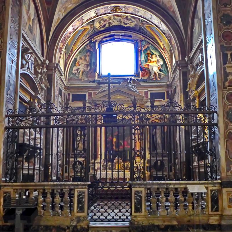 Vista de la capilla