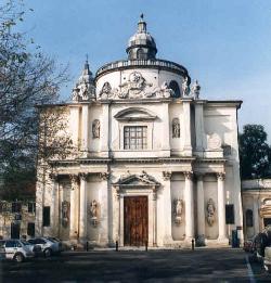 Guarino Guarini.Iglesia de Santa María de Araceli. Fachada.