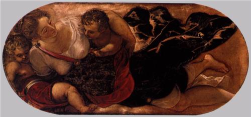 Pintura de 1564 en la Scuola Grande di San Rocco